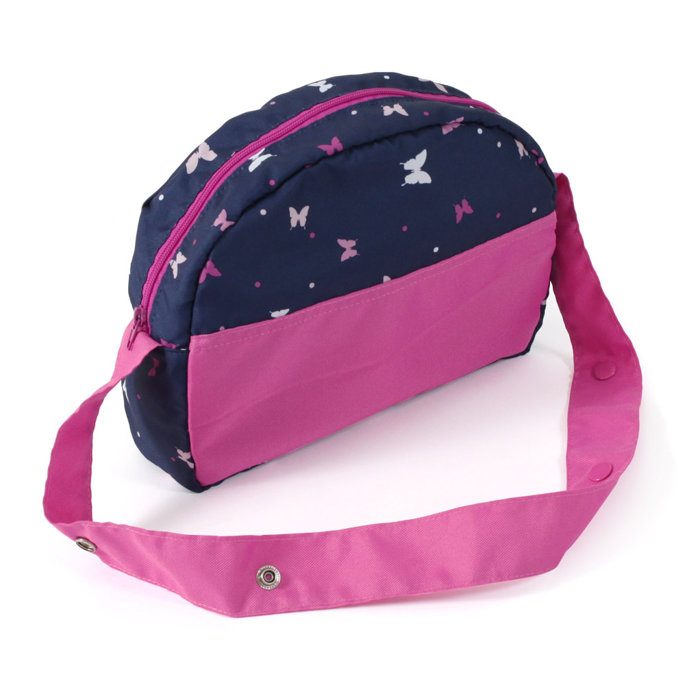 Poppen Luiertas - Vlinders Navy Roze