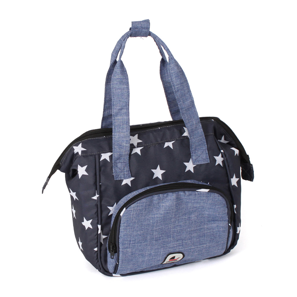 Poppen Verzorgingstas - Stars Navy