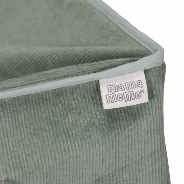 Luxe Poppenreiswieg – Corduroy Mint – 40 cm - Afbeelding 5
