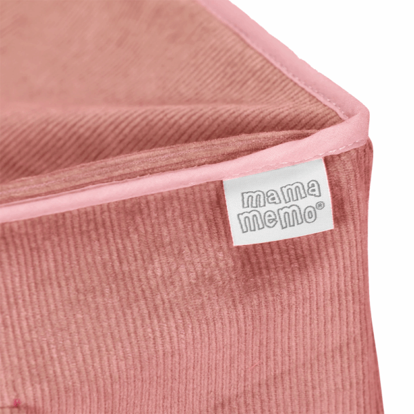 Luxe Poppenreiswieg – Corduroy Roze – 40 cm - Afbeelding 5