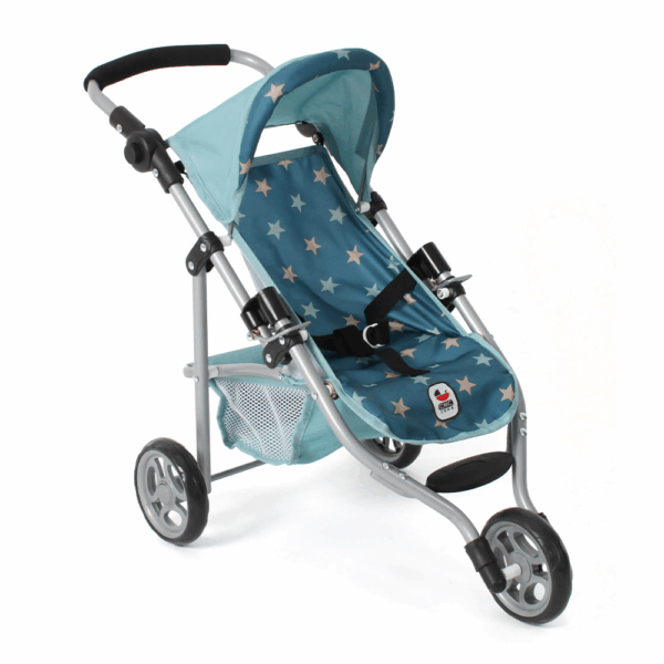 Poppenwagen Jogger Lola – Stars Turquoise