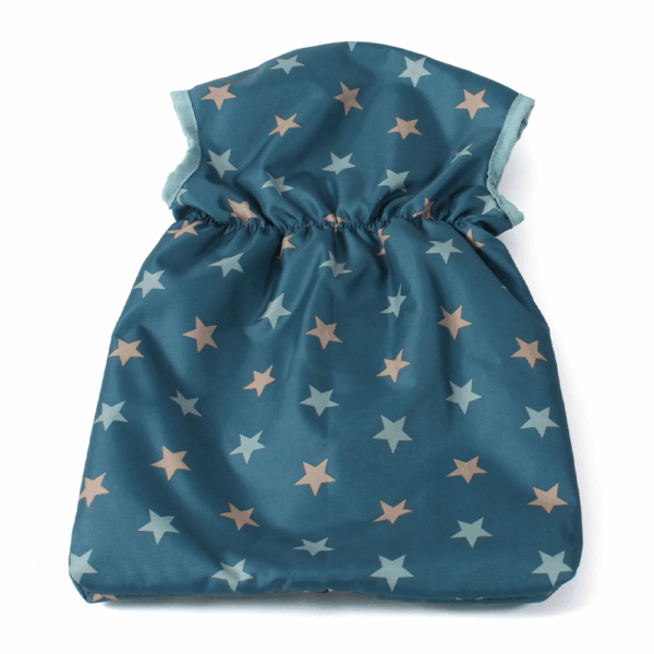 Poppen Slaapzak - Stars Turquoise - Afbeelding 3