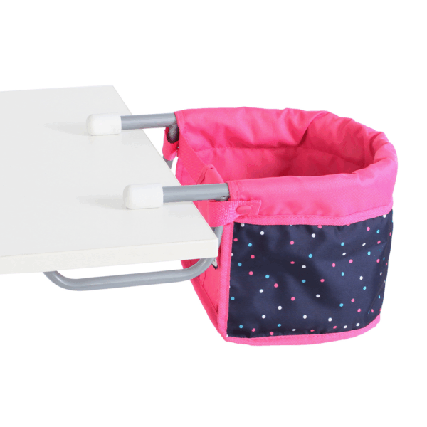 Poppen Tafelstoeltje Confetti Pink