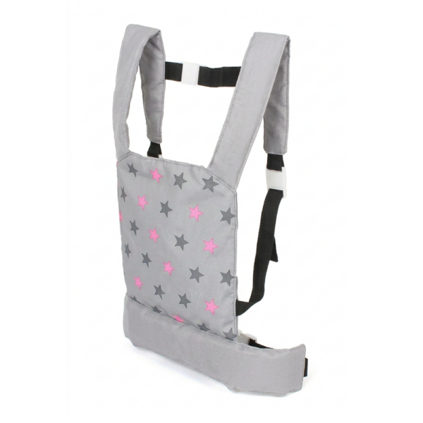 Poppen Draagzak Ergo - Galaxy Grey Pink