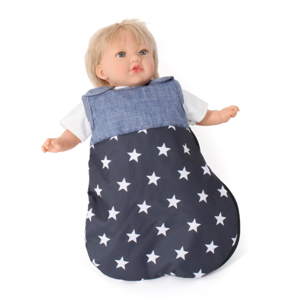 Poppen Slaapzak BOLA - Stars Navy